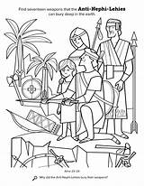 Mormon Book Lds Coloring Pages Primary Choose Board Clip Alma sketch template