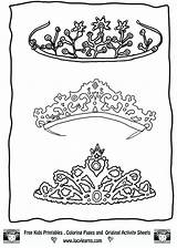 Tiara Coloring Pages Princess Crown Draw Drawing Booth Lace Kids Templates Getdrawings Getcolorings Google Sheets Colouring Template Colorings Search อก sketch template