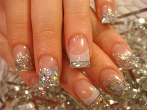 glitzy glam nail art designs