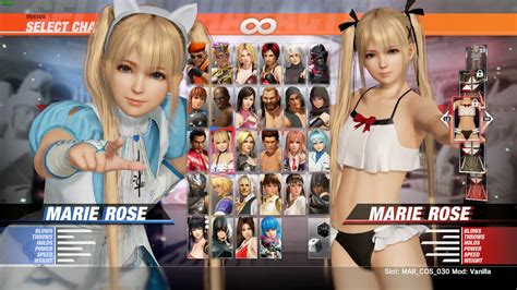 Dead Or Alive 6 Pc Mod Marie Rose Cat Hair Accesory