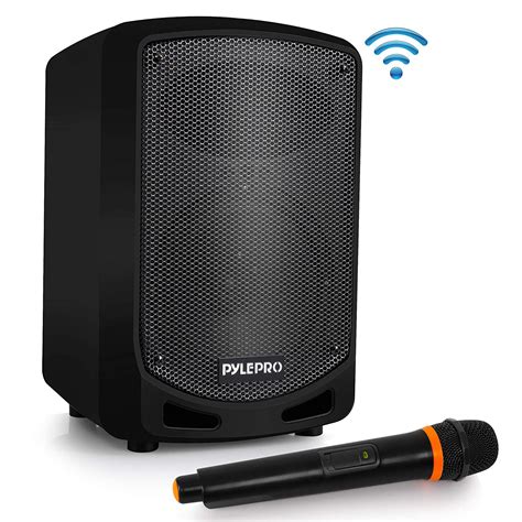 portable bluetooth pa speaker system indoor outdoor karaoke sound system wwireless mic audio