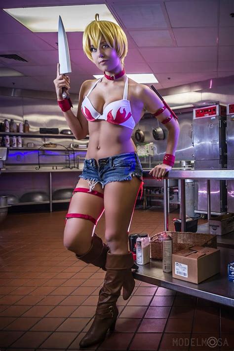 Khainsaw As Ikumi Mito Queen Of Meat Cosplaygirls