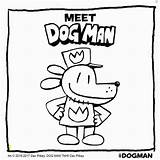 Dogman sketch template