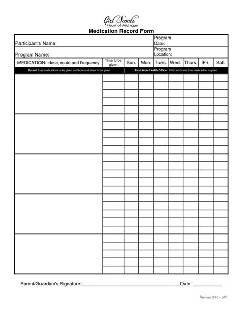 medication administration record template search results calendar 2015