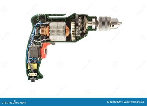 drill parts stock photo image  equipment mechanism