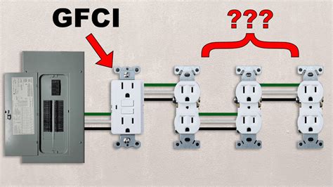 wire  gfci outlet whats   load electrical wiring  youtube