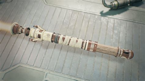 star wars jedi survivor lightsaber parts  materials rock paper shotgun