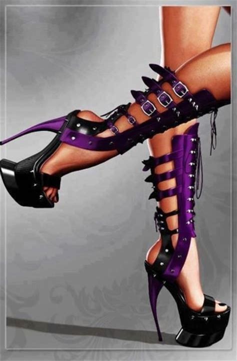 shoes purple women s shoes high heels sexy shoes wheretoget