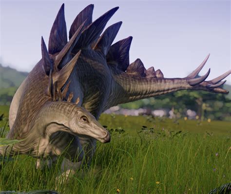 stegosaurus jurassic world evolution wiki fandom