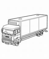 Coloring Pages Trucks Cars Truck Box Kids Fura Color Boys сars Lets Print Wheels sketch template