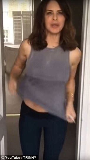 Trinny Woodall Flashes Her Boobs And Fails To Notice