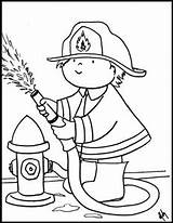 Coloring Firefighter Pages Printable Fire Fireman Drawing Fighter Hat Sheets Hydrant Colorear Color Para Kids Firefighters Colouring Hose Cartoon Getcolorings sketch template