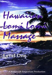 lomi lomi hawaiian massage spa therapy video  dvd level  ebay
