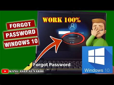 fix forgot password  laptop windows  remove microsoft