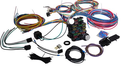 team performance  standard circuit universal wiring harness muscle car hot  car truck parts