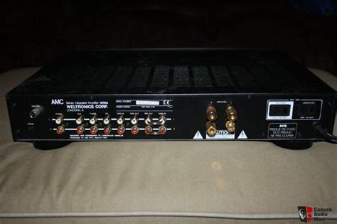 amc  integrated amplifier photo   audio mart