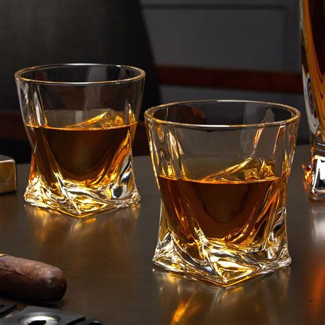 Twist Unique Whiskey Glasses Whisky Glass Whiskey Neat Whiskey Glasses