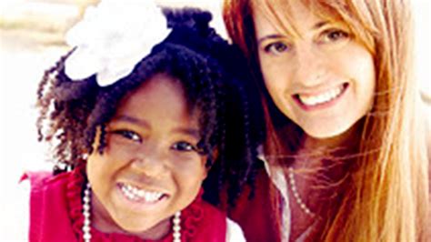 white moms black hair blogs teach adoptive and interracial families to care for hair