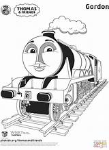 Coloring Thomas Gordon Friends Pages Train Printable Colouring Engine Edward Tank Sheets Kids Henry Emily Print Drawing Characters Book Books sketch template