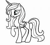 Pony Little Twilight Coloring Pages Color Getcolorings Printable Sparkle sketch template