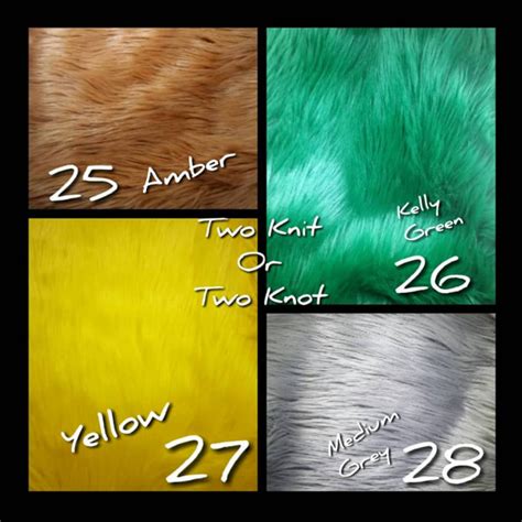 faux fur color chart list aftcra