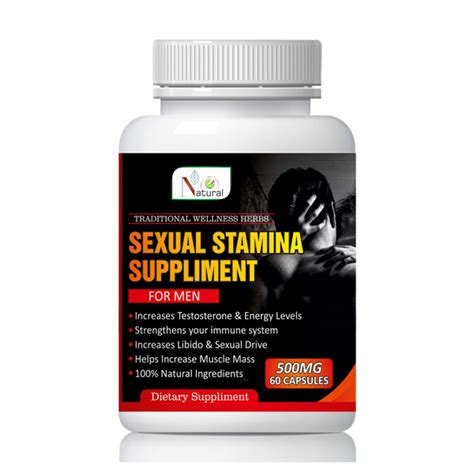 Buy Natural Sexual Stamina Supplement 500 Mg Capsule 60 S For Men 1 S