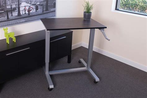 standing desk wheel kit black multitable
