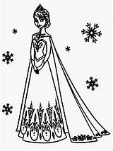 Elsa Frozen Coloring Pages Printable Sheets Cartoon Sister sketch template