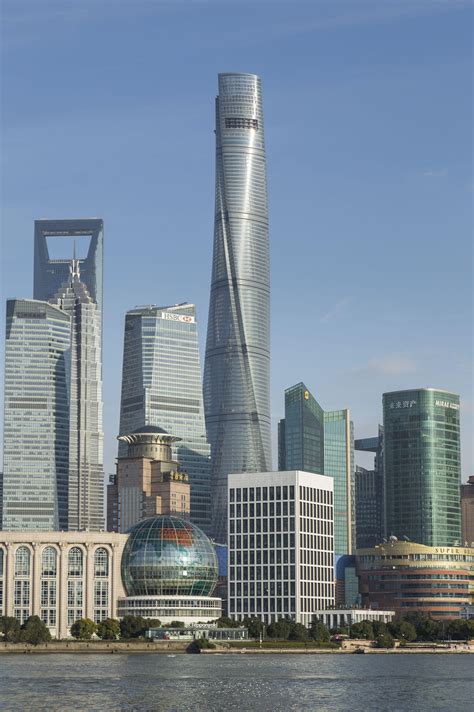 shanghai tower  crown   citys futuristic skyline connecticut