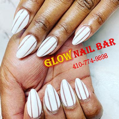 gallery glow nail bar  gambrills md  gel manicure dipping