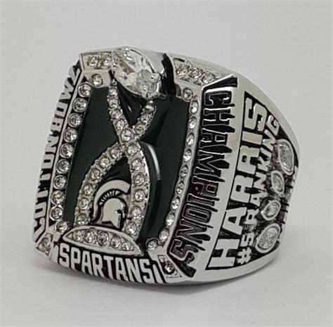 2015 Michigan State Spartans Cotton Bowl Championship Ring Size 8 9 10