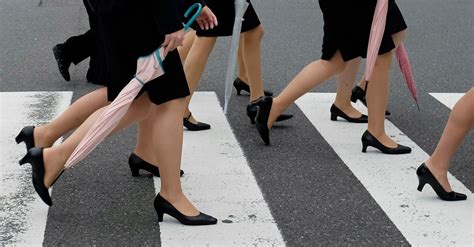 Japanese Women Want A Law Against Mandatory Heels At Work
