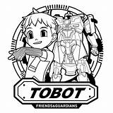 Tobot Mewarnai Coloring Anak Paud Kory Tayo Corey Robot Sasuke sketch template
