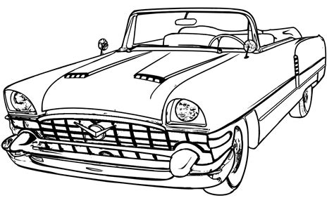 car coloring pages classic car coloring pages clip art