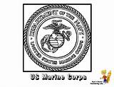 Coloring Pages Marine Navy Corps Flag Military Ship Army Emblems Book Logo Marines Clipart Unflinching Ships Yescoloring Print Recommends Buddy sketch template