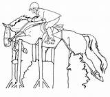 Horse Jumping Coloring Pages Riding Drawing Show Printable Horseback Racing Rider Color Game Colouring Horses Print Getdrawings Getcolorings Farm Drawings sketch template