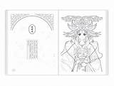 Tang Dynasty Beauties sketch template