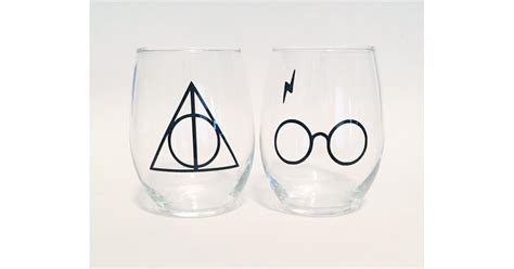 stemless wine glass set 17 harry potter ts for couples