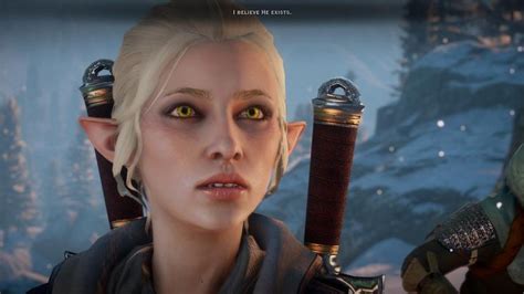 cute  pretty female dalish elf rogue  dragon age inquisition nexus mods  community