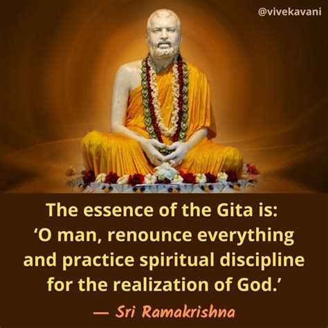 Sri Ramakrishna On Bhagavad Gita Vivekavani