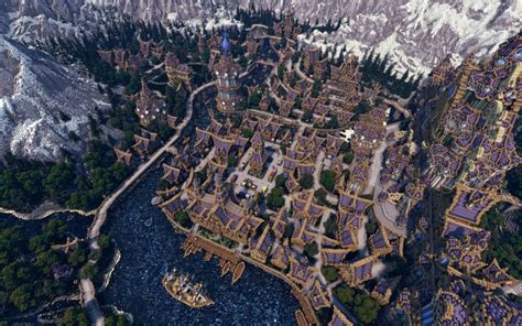 iscariot fantasy city minecraft project