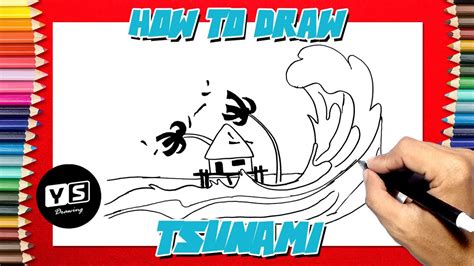 draw tsunami youtube