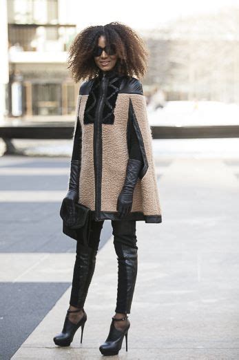 essence magazine street style new york fashion week 2014 abrigos y tapados pinterest moda