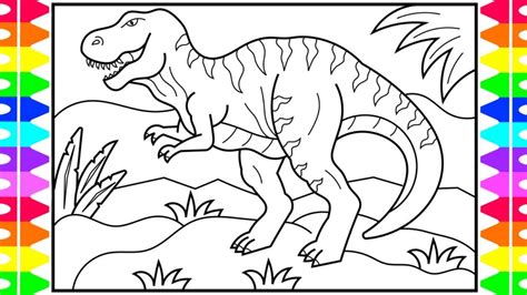 dinosaur coloring pages  toddlers