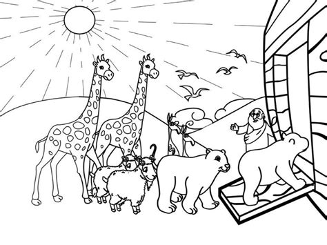 noahs ark coloring pages  coloring pages  kids