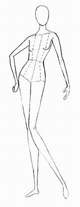 Drawing Fashion Template Figure Model Templates Human Draw Illustration Drawings Costume Figurine Body Simple Sketches Croquis Figures Base Sketch Outline sketch template