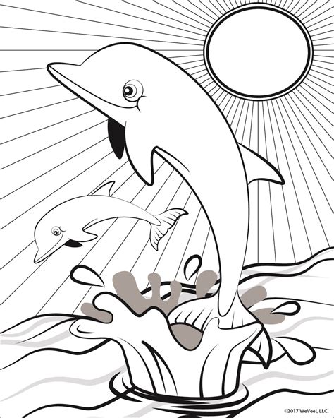 coloring pages kids sea animales summer coloring pages  print  kids