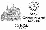 Istanbul Ligue Uefa Finale Kleurplaat Coloriages sketch template