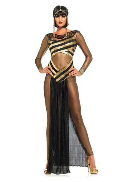 Skirt Egyptian Costume Golden Shoes Pleated Veil Cleopatra