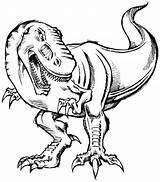 Tyrannosaurus Coloringhome sketch template